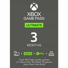 3 Month Xbox / PC Game Pass Ultimate Code