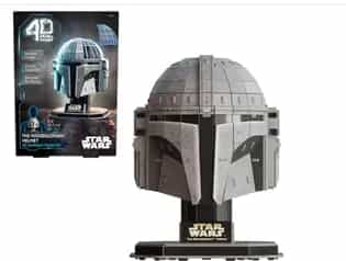 4D Build, Star Wars Mandalorian Helmet 3D Model Kit