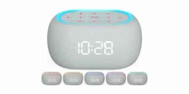 ANJANK Noise Sound Machine Alarm Clock