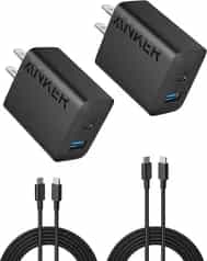 Anker iPhone 16 Charger, 2-Pack 20W Fast USB C Charger Block