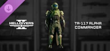 HELLDIVERS™ 2 DLC TR-117 Alpha Commander Armor Set