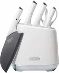 JEETEE Kitchen Knife Set, 6 Pcs Knife Set with Block