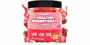 KAOXNU Creatine Gummies, 120 Count