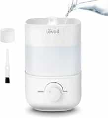 LEVOIT Top Fill Humidifiers for Bedroom, White