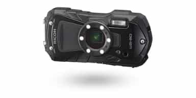 Ricoh WG-80 Black Waterproof Digital Camera