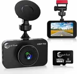 Diamond Lark Dash Cam Front with 32G SD Card, 1080P Full HD Dash Camera for Cars (20% COUPON AVAILABLE)