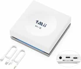 1Mii 2-in1 3.5mm TV Bluetooth Transmitter Receiver w/ Touch-Control