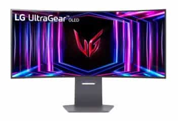 34" LG UltraGear OLED WQHD 240Hz G-SYNC 800R Curved Gaming Monitor