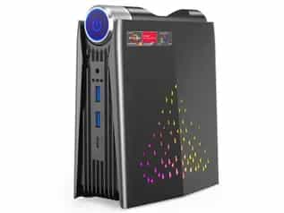 ACEMAGIC Mini Gaming PC, AMD Ryzen 7 5700U 8T/16C 16GB DDR4 512GB NVME SSD W11 Pro