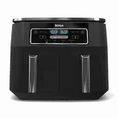 Ninja Foodi 4-in-1 8-Quart 2-Basket Air Fryer with DualZone Technology, Black
