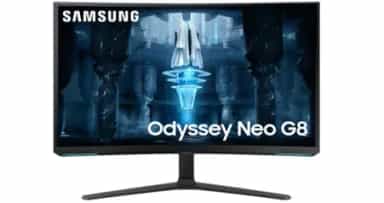 SAMSUNG 32" Odyssey Neo G8 4K UHD 240Hz 1ms G-Sync 1000R Curved Gaming Monitor