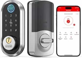 Smonet Pro 7-in-1 Fingerprint Keypad Smart Deadbolt Door Lock